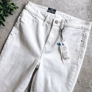 Treasure & Bond Charity Skinny High-Rise Crop White Size 26
